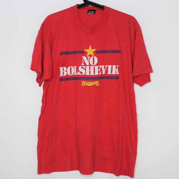 Screen Stars Other - VTG Bennigans Made In USA Single Stitch Shirt M406